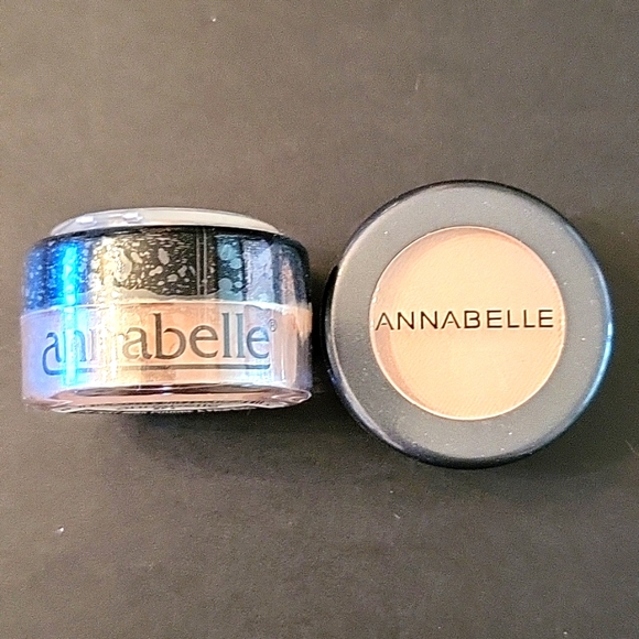 NEW Annabelle Eyeshadow Duo! Shimmery Eye Dust & Eyeshadow, Gold & Pink - Picture 1 of 10
